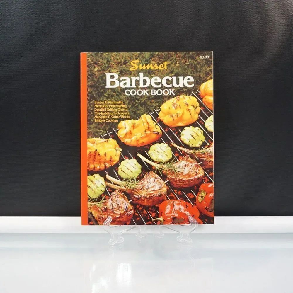 Sunset Magazine Barbeque Cook Book Vintage 1995 Paperback